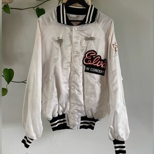 Rare Vintage Elvis In Concert Satin Jacket 🎸